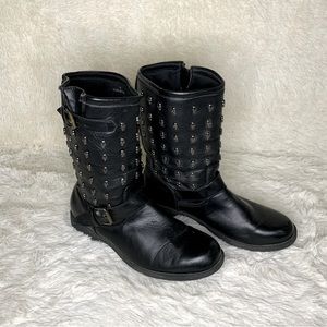 Skull Boots Size 11
